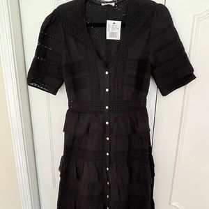 LoveShackFancy Black Dress